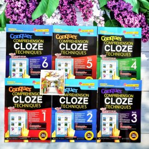 Conquer Comprehension Cloze Techniques - 6 Books| Bản Nhập Khẩu